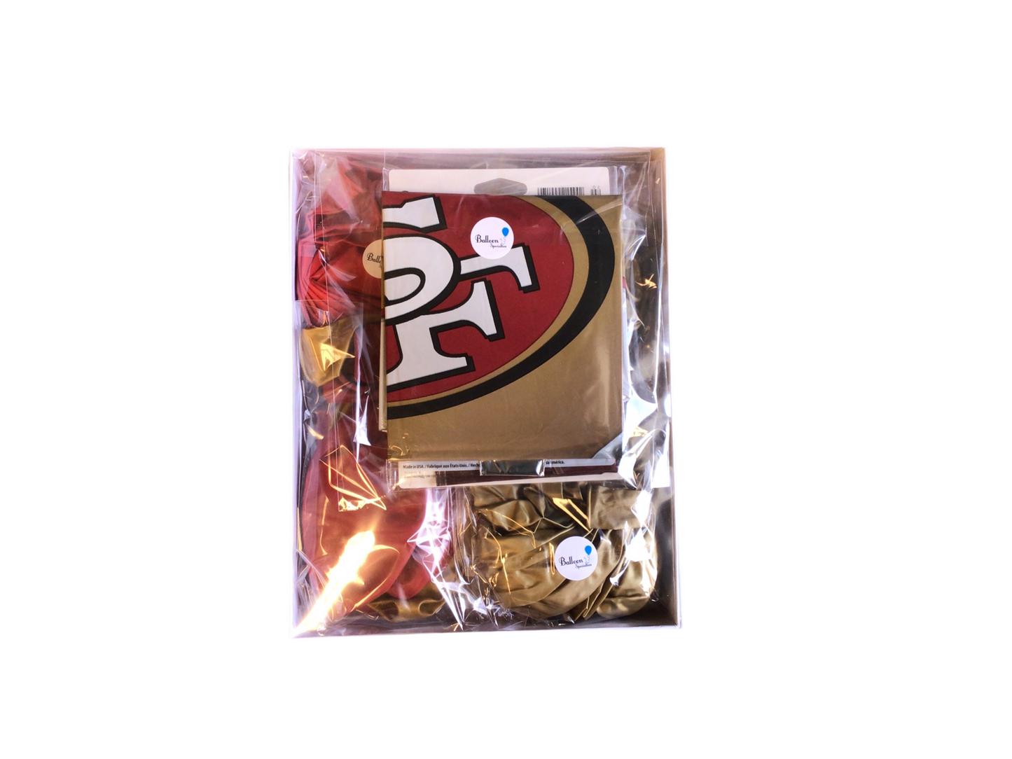 Be the host with the most with our ( 49ers ) 15ft DIY Custom Garland Kit. Great for all the sports lovers in your life. This versatile setup is perfect for creating Instagram worthy decor.