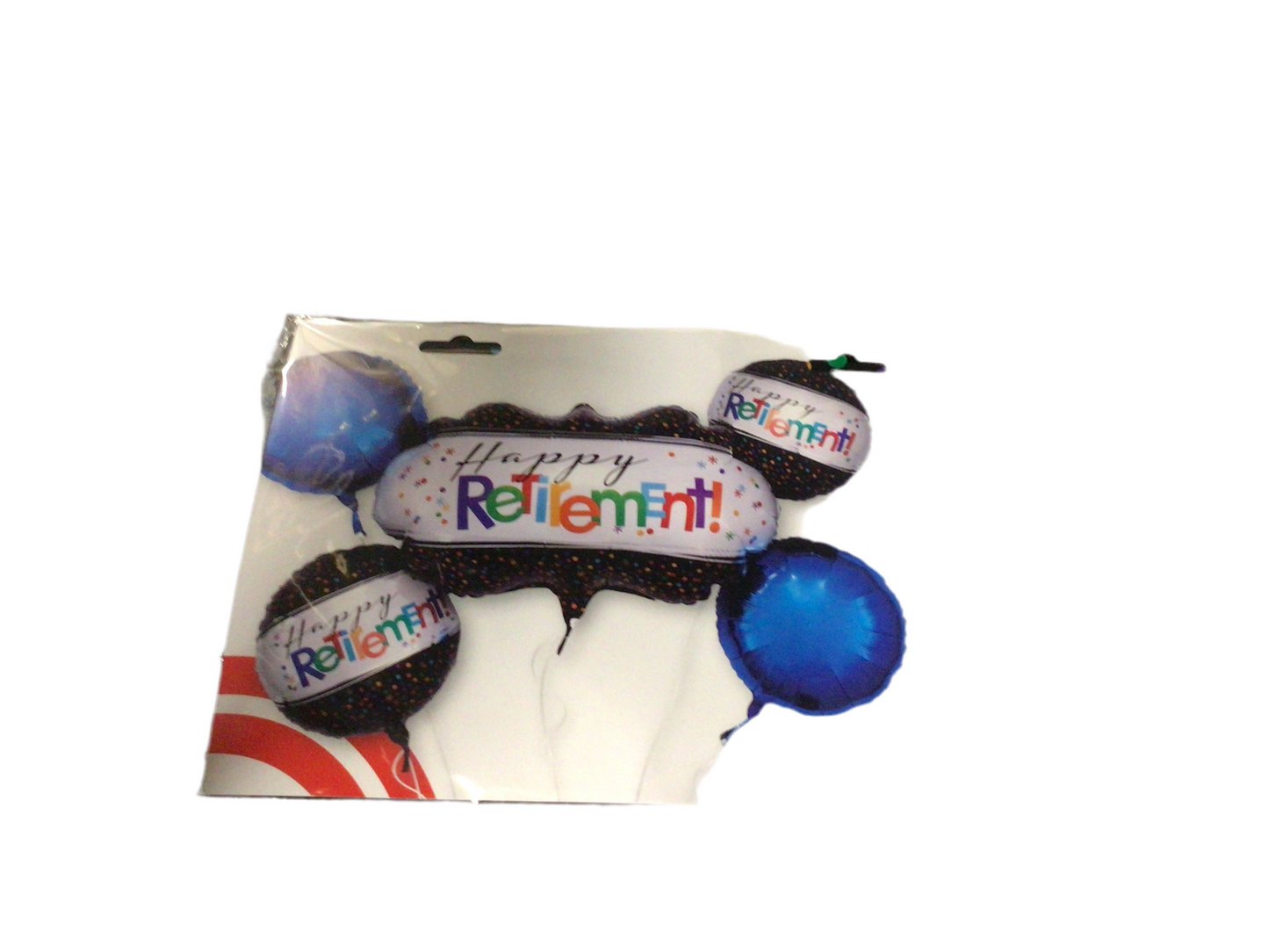 Anagram Mylar 5pc Balloon Boquet- Happy Retirement