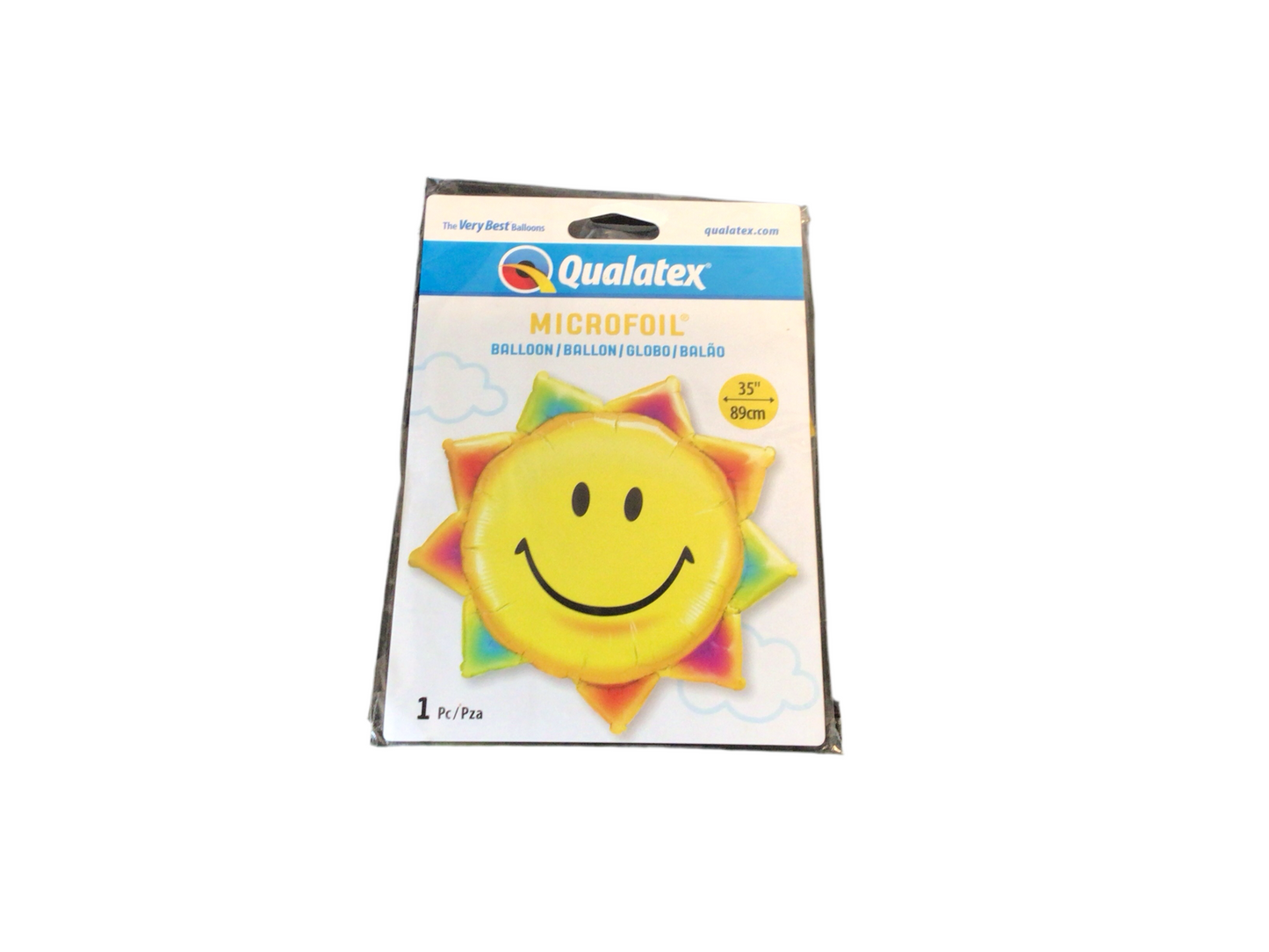 Qualatex Supershape Mylar Balloon - Smiling sun