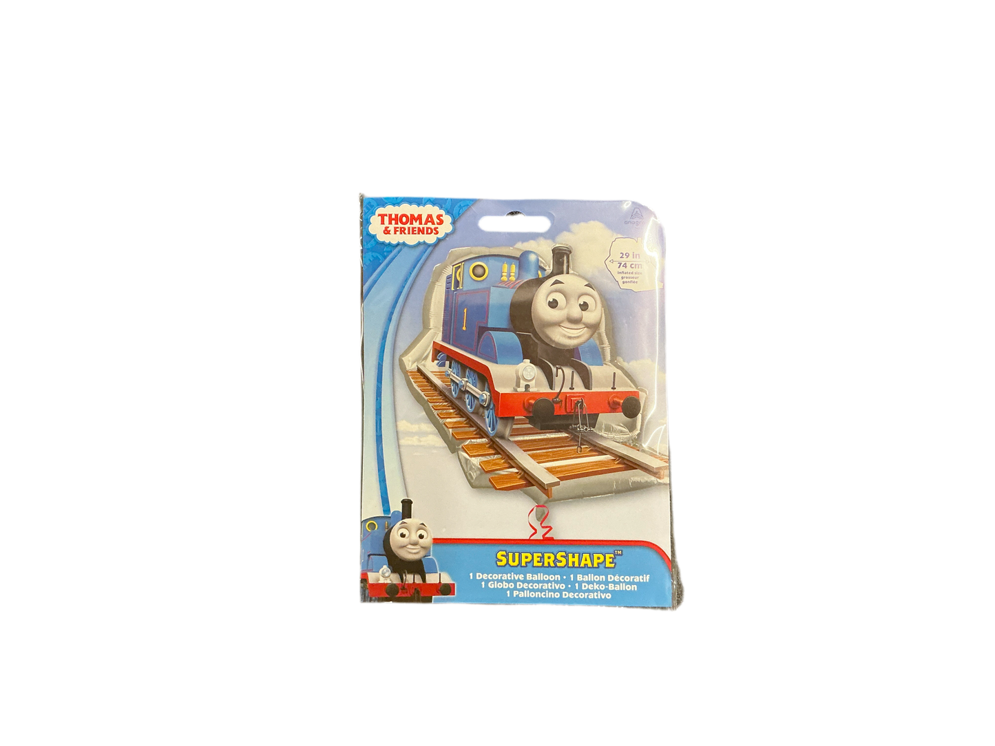 Anagram Supershape Mylar Balloon - Thomas & Friends
Inflated size: 29in x 27in