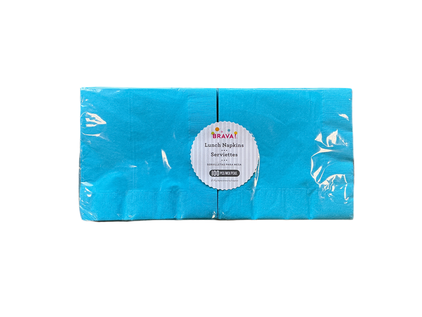 Brava Lunch Napkins 100PCS Light Blue
* 13inx13in
* 2Ply
* Biodegradable