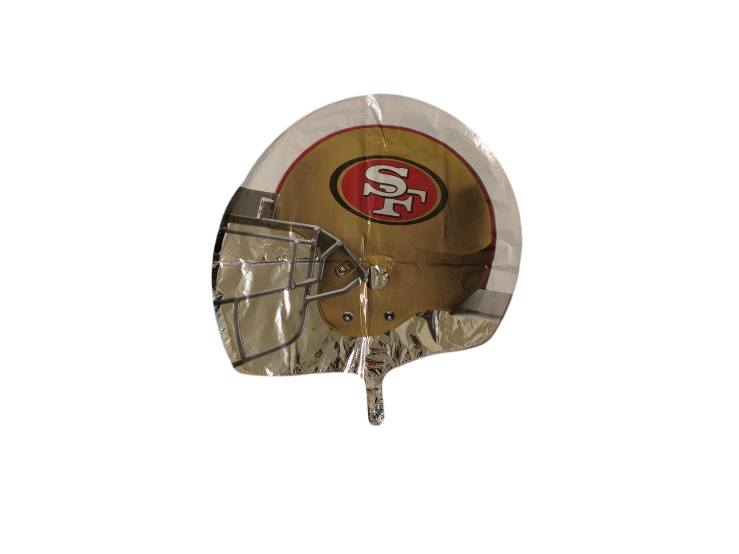 Anagram Supershape Mylar Balloon - 49ers Football Helmet
Uninflated size: 25in x 23in
Perfect for sports lovers