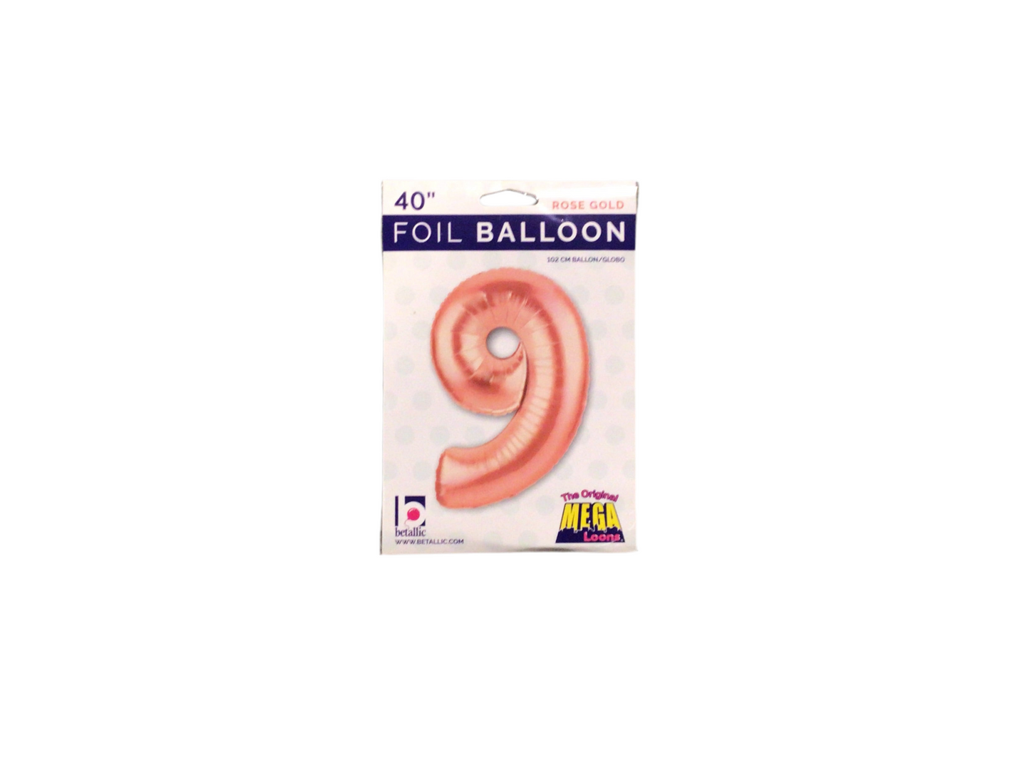 Rose Gold Mylar Numbers
Available in 0-9
Inflated size: 34in