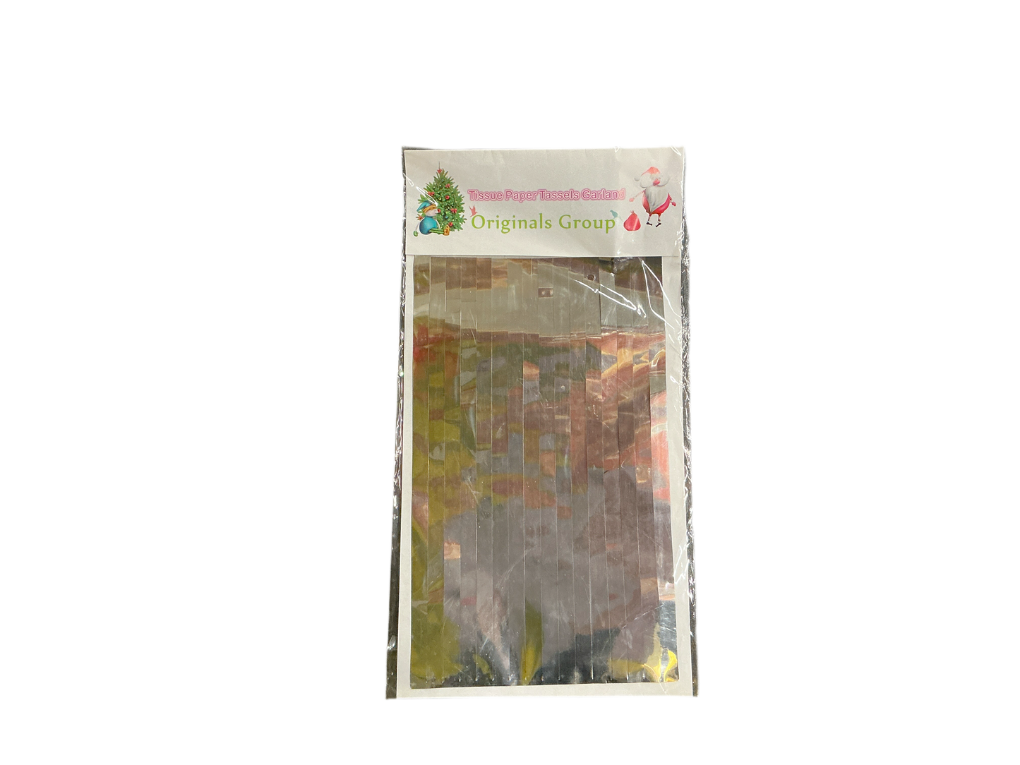Tissue Paper Tassels Garland Curtain - Silver
Take your photos to the next level with a colorful tissue paper curtain! Great way to add flare to any occasion.
Multiple color options available