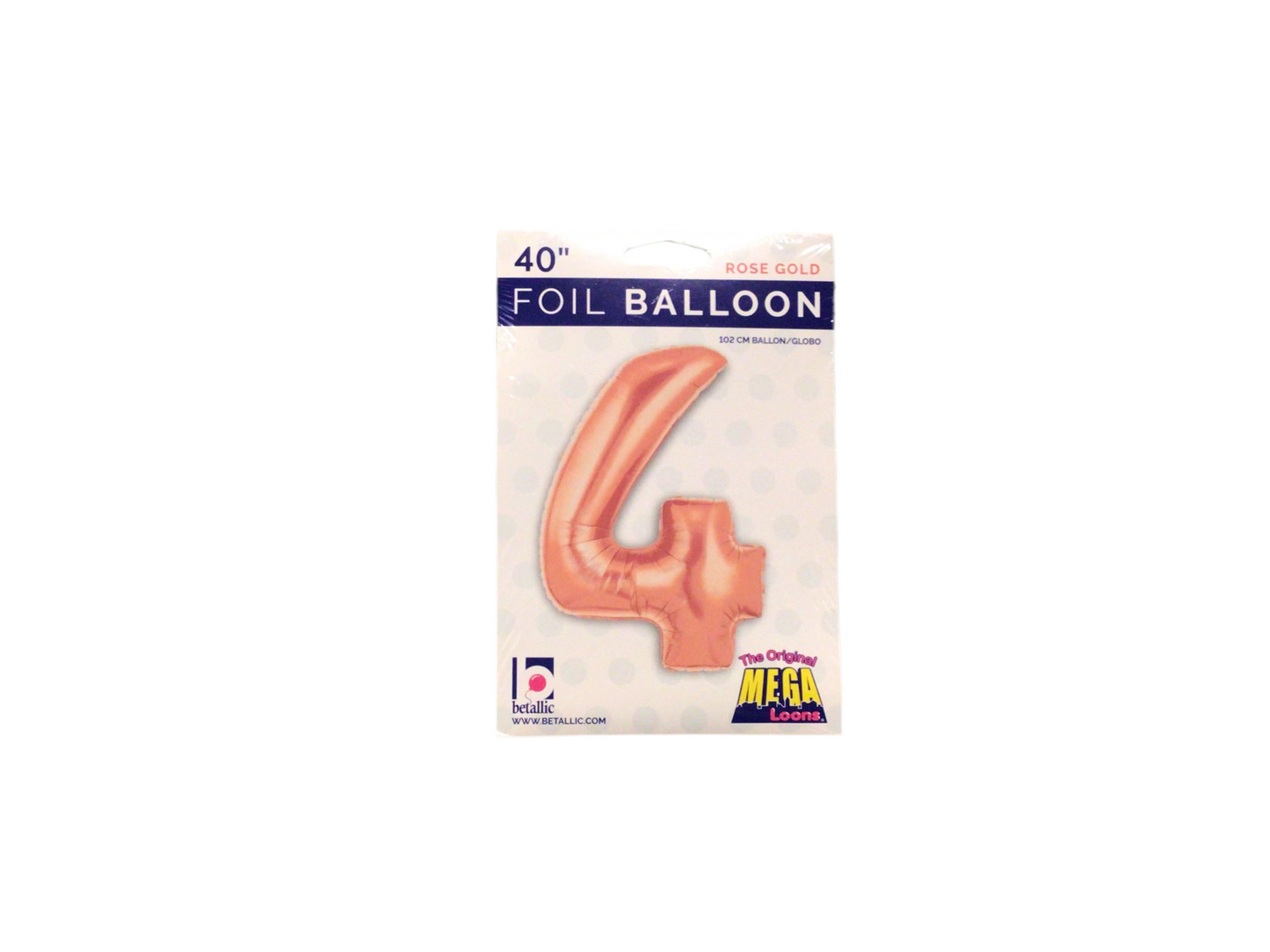 Rose Gold Mylar Numbers
Available in 0-9
Inflated size: 34in