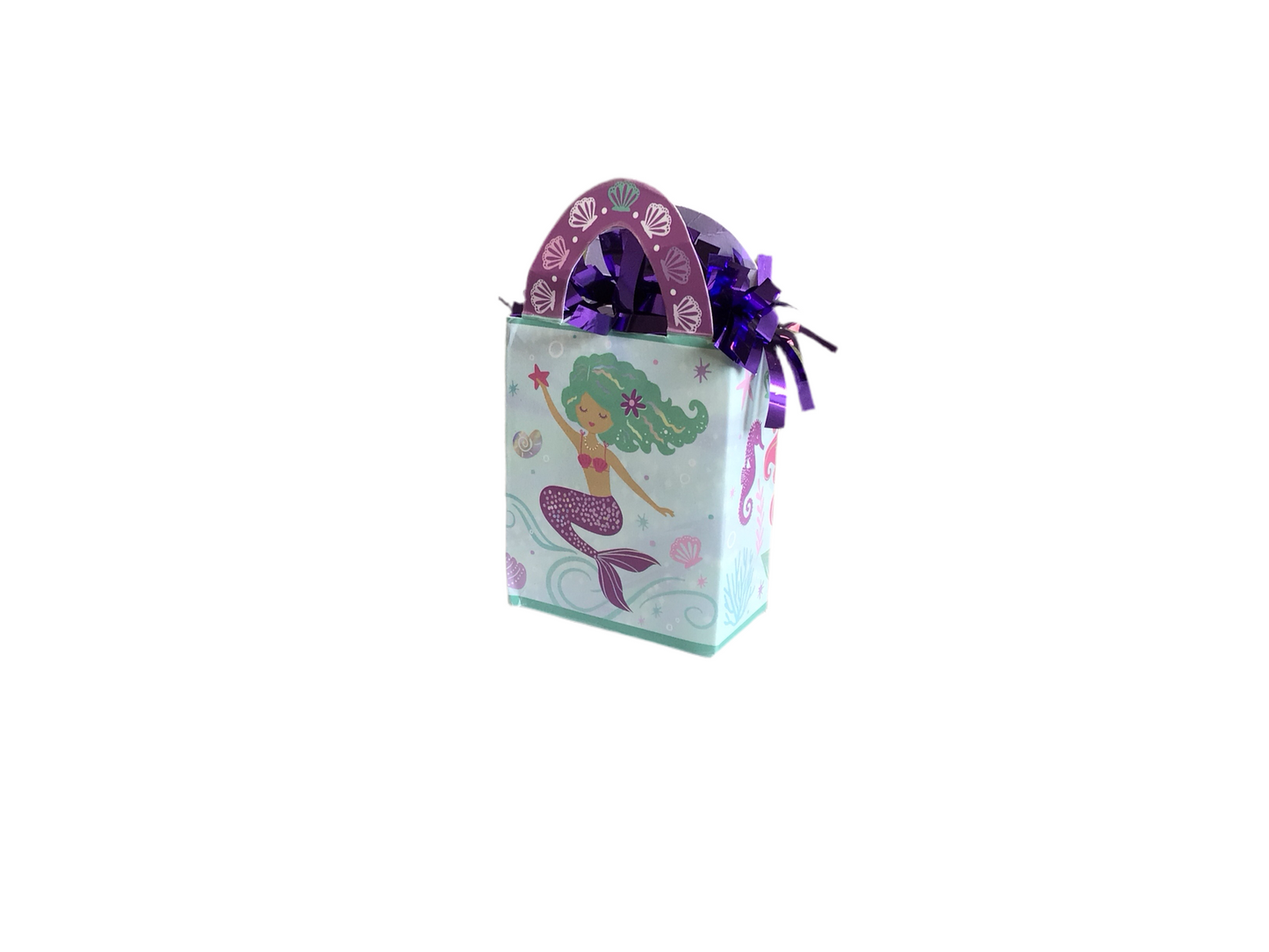 Mermaid Gift Box Balloon Weight
Add an extra special touch to your balloon bouquet with our gift box balloon weights!
Solid colors and characters available!
Perfect for all occasions!
