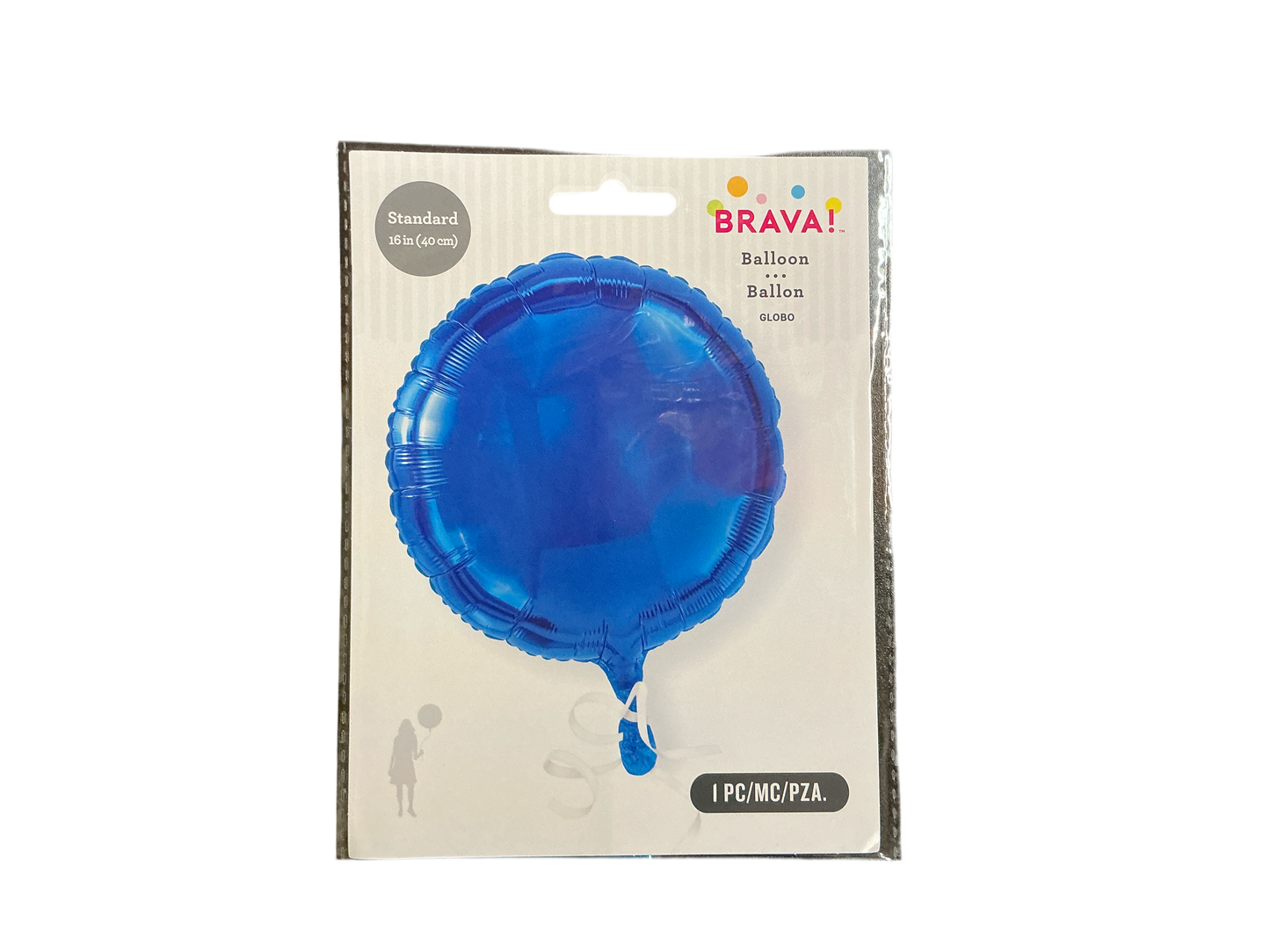 Brava Standard Mylar Balloon - Round Royal Blue
Inflated size: 12.5in
Perfect for all occasions
