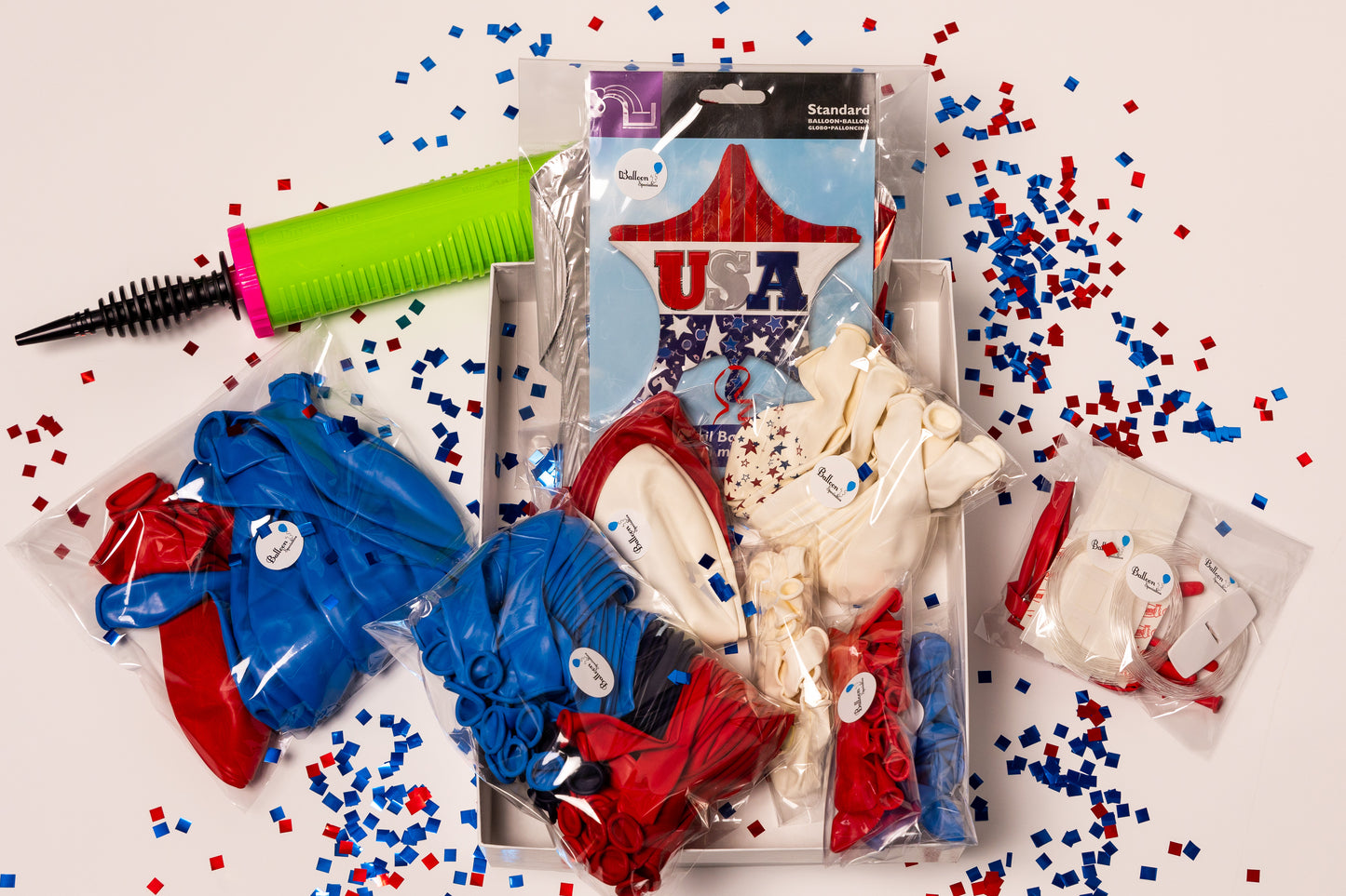 (THE PATRIOT) 15ft DIY Custom Garland Kit - Party Specialties