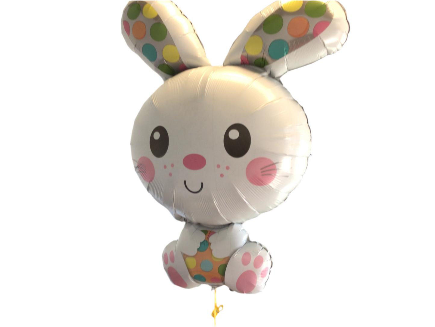 Anagram Supershape Mylar Balloon -Easter Bunny holding egg