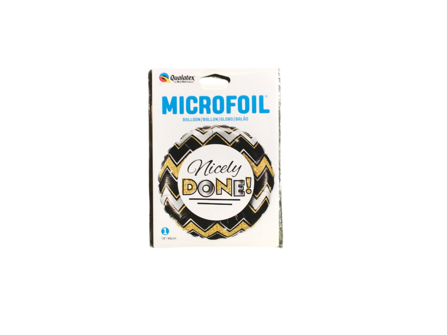Qualatex Standard Mylar Balloon - Round black gold white congratulations grad
Inflated size: 18in
Perfect for all the special grads in your life!
