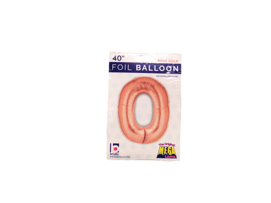 Rose Gold Mylar Numbers 

Available in 0-9

Inflated size: 34in