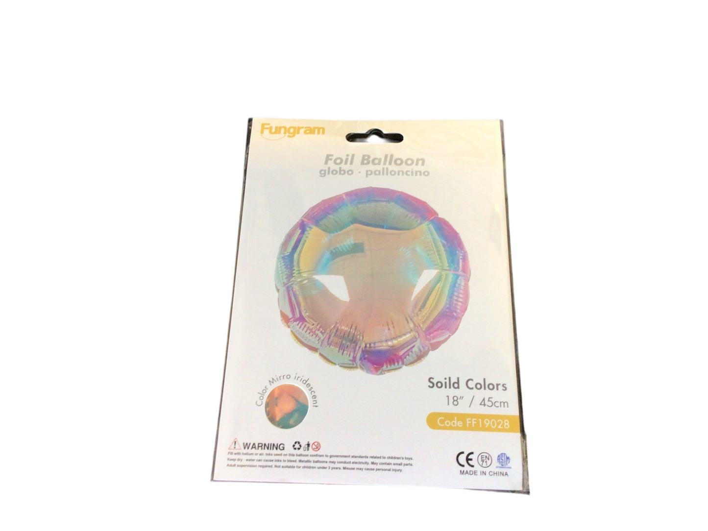Fungram Ff19028 standard round Iridescent