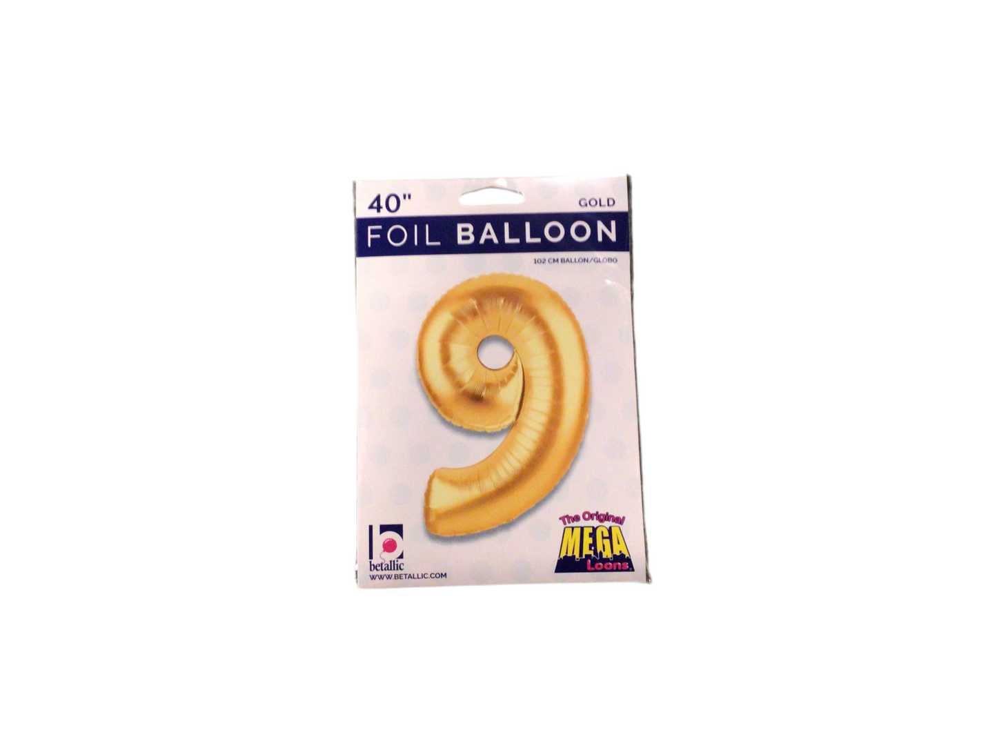 Gold Mylar Numbers 

Available in 0-9

Inflated size: 34in