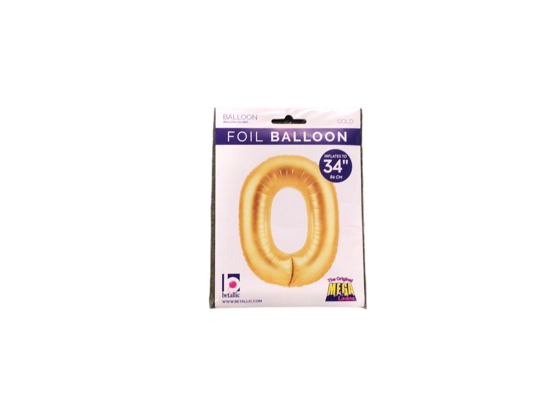 Gold Mylar Numbers 

Available in 0-9

Inflated size: 34in