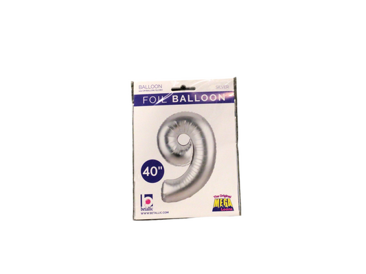 Silver Mylar Numbers 

Available in 0-9

Inflated size: 34in