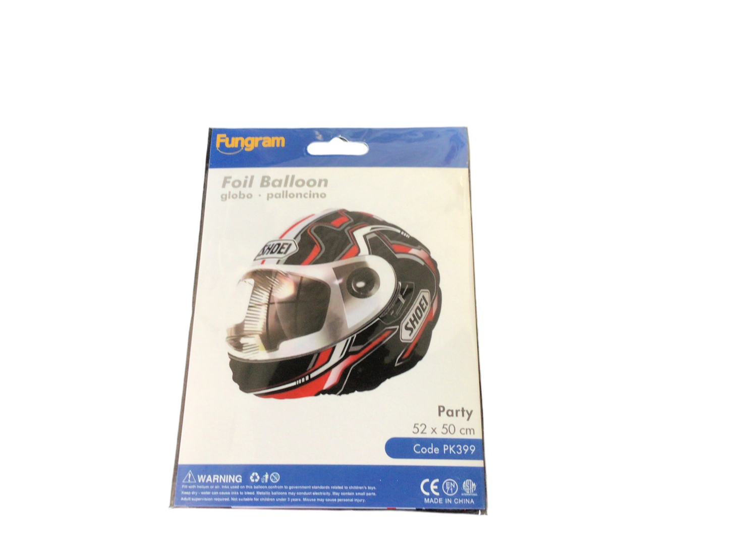 Fungram super shape Pk399 Motorcycle Helmet Black ,White and Red