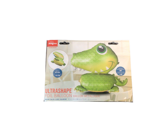 Anagram Ultrashape Mylar Balloon - Alligator