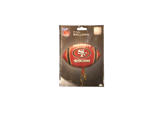 Anagram Mylar Balloon - Football 49ers

Inflated size: 17in x 12in

Perfect for sports lovers