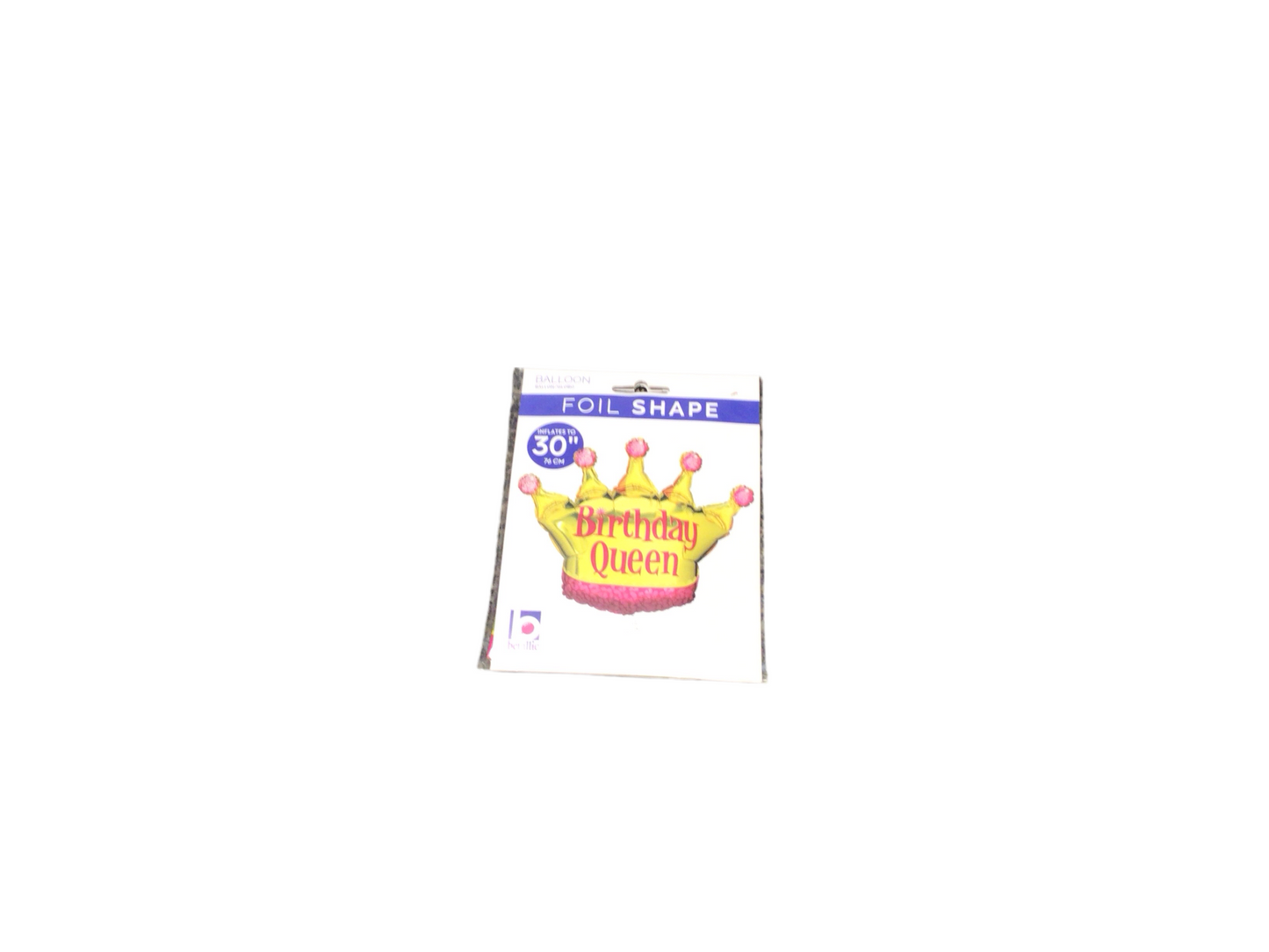 Betallic Supershape Mylar Balloon - Birthday Queen Tiara