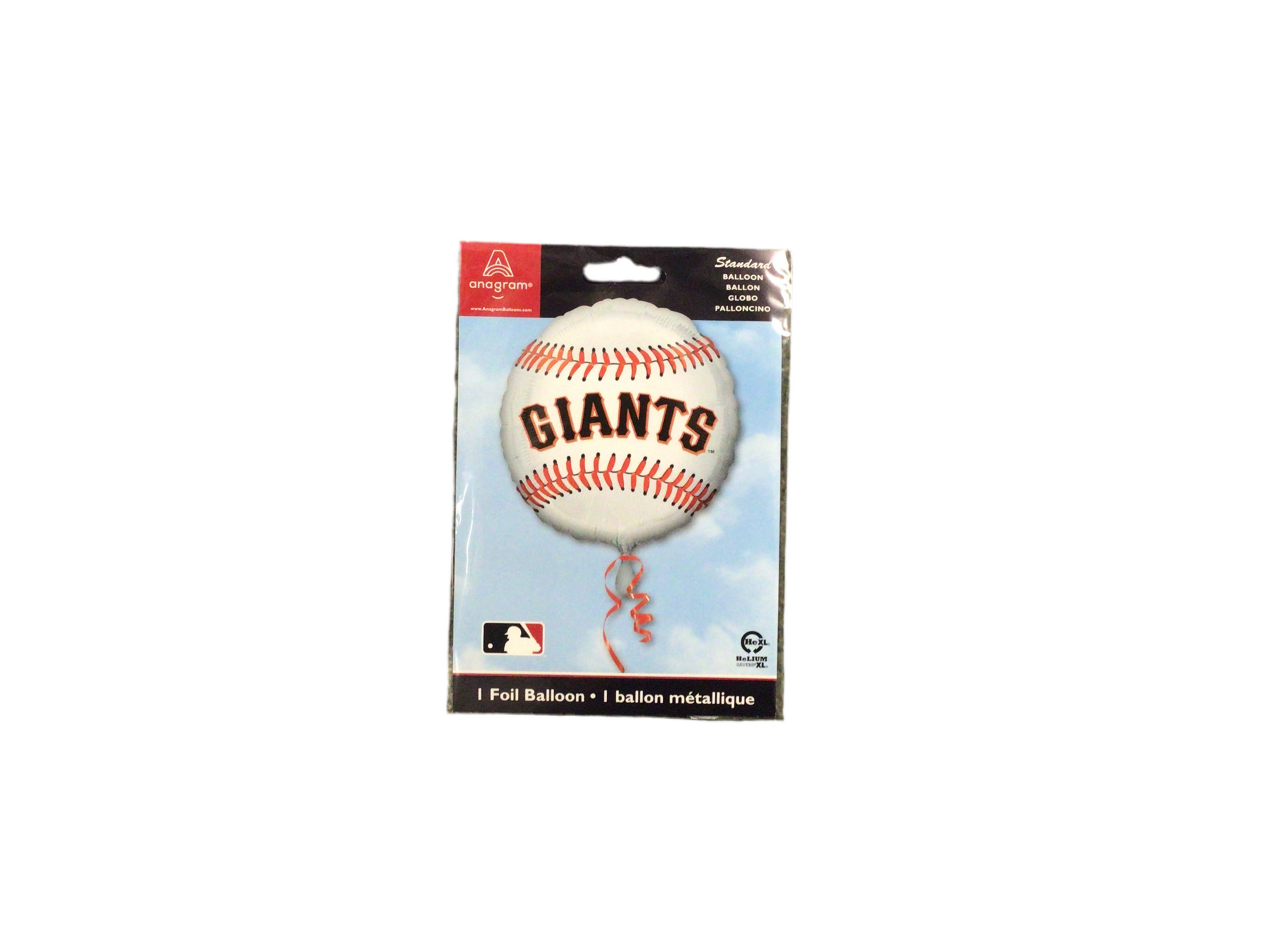 Anagram Standard Mylar Balloon - Giants Baseball

Uninflated size: 17in

Perfect for the baseball lover in your life