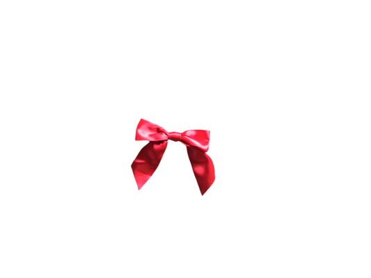 Red twist tie bow small 4.5” 

Great for treat bags , party favors , gifts