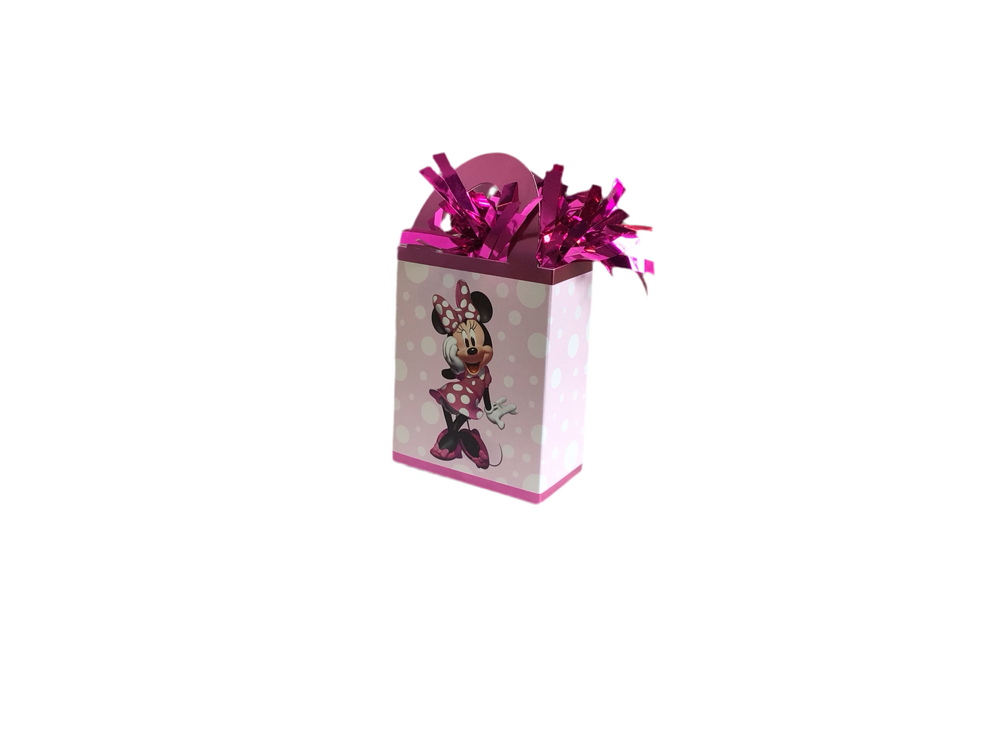 Minnie Mouse Gift Box Balloon Weight

Add an extra special touch to your balloon bouquet with our gift box balloon weights!

Solid colors and characters available!

Perfect for all occasions!