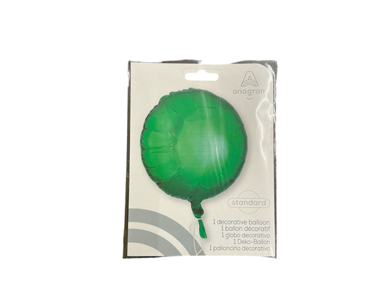 Anagram Standard Mylar Balloon - Round Green

UnInflated size: 17in

Perfect for all occasions
