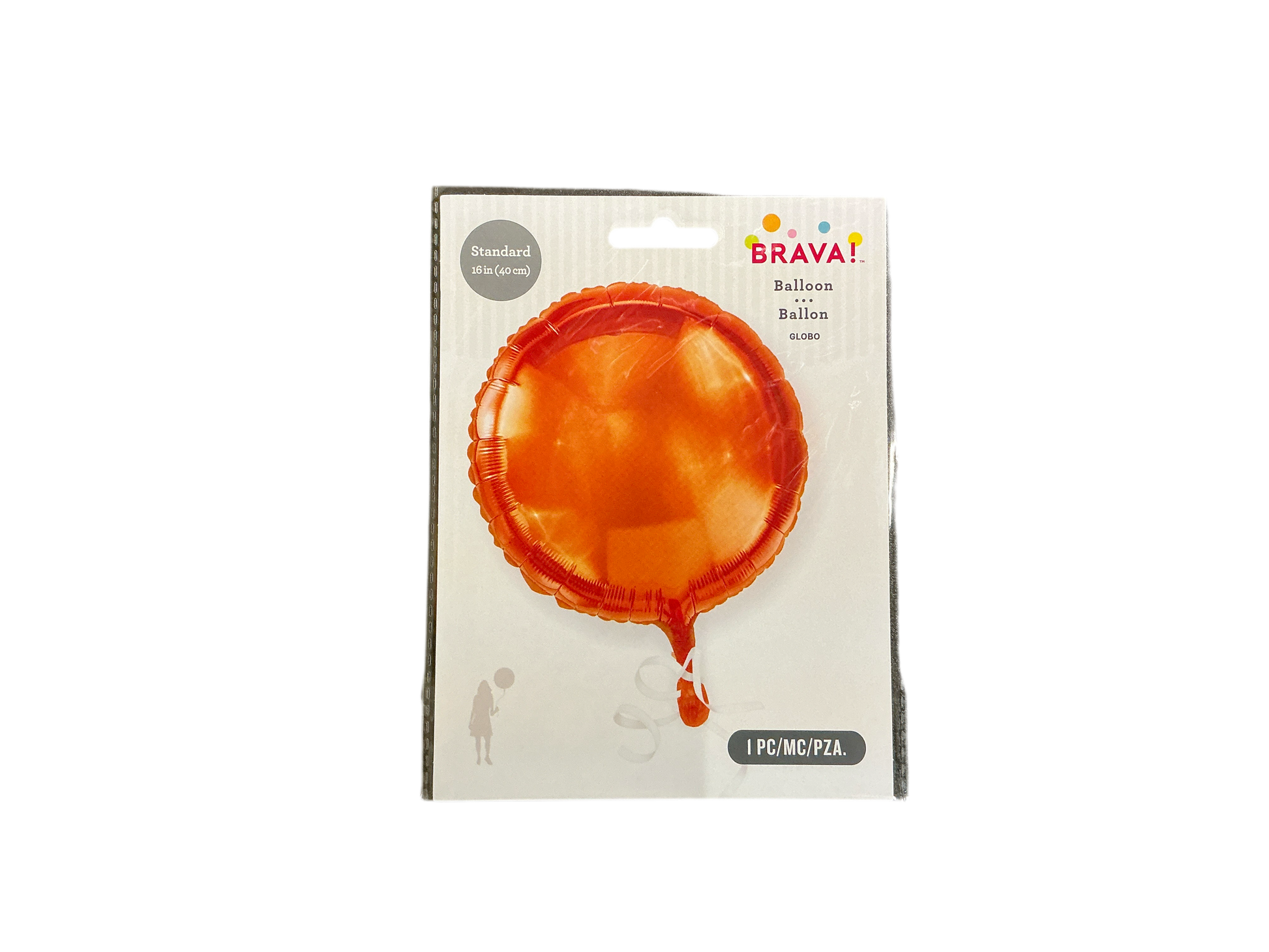 Brava Standard Mylar Balloon - Round Orange

Inflated size: 12.5in

Perfect for all occasions