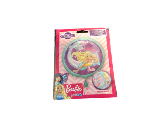 Anagram Standard Mylar Balloon - Round Barbie Dreamtopia