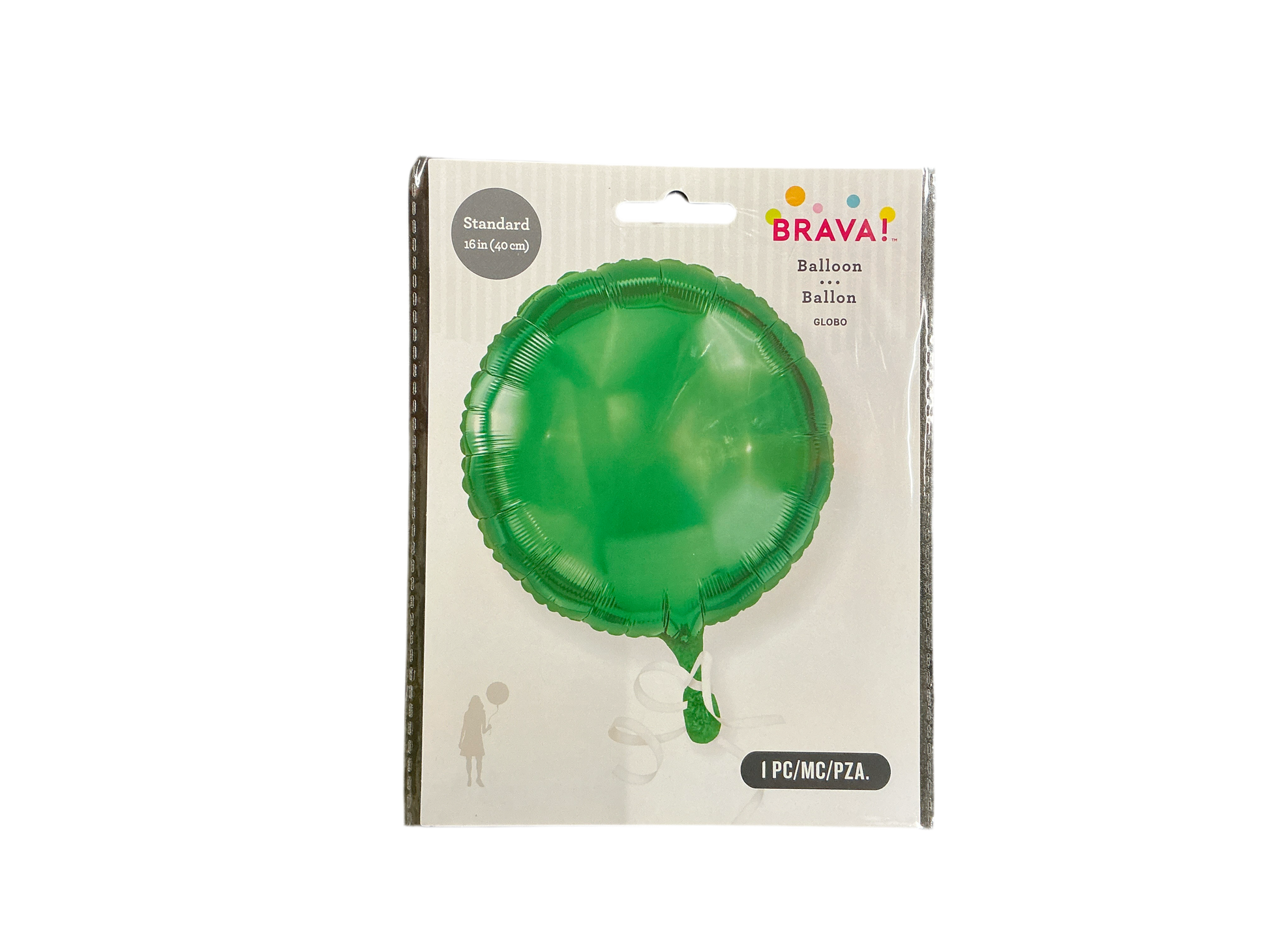 Brava Standard Mylar Balloon - Round Green

Inflated size: 12.5in

Perfect for all occasions