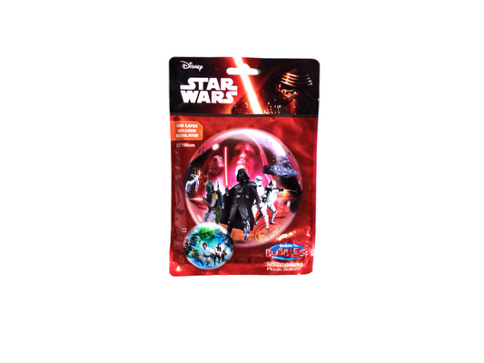 Qualatex Standard Bubble Balloon - Clear  Starwars