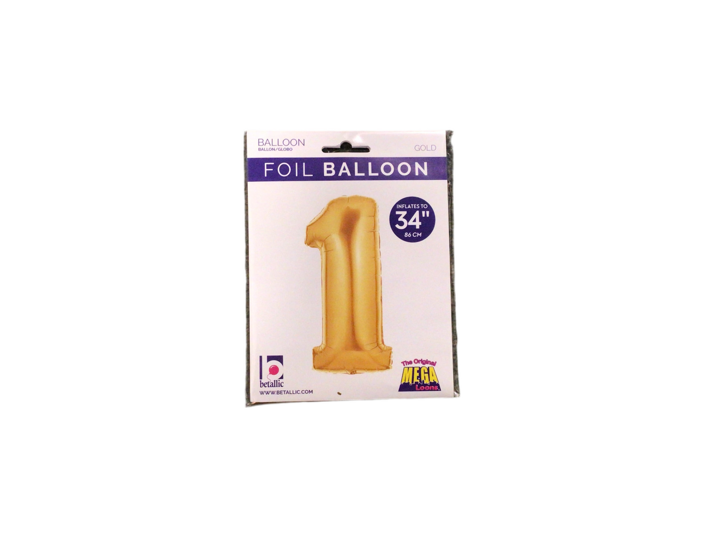 Gold Mylar Numbers 

Available in 0-9

Inflated size: 34in