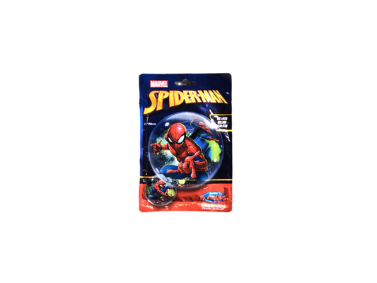 Qualatex Standard Bubble Balloon - Clear  bubble with Spider-Man
